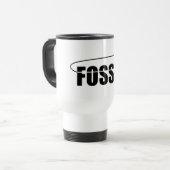 FOSSFO Travel Mug Reisbeker (Voorkant links)
