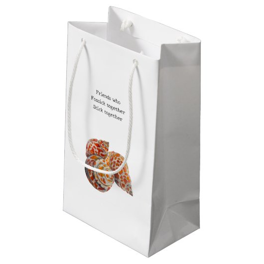 Fossicking Vrienden Klein Cadeauzakje (Achterkant Gekanteld)