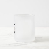 Fossiel-achtige feesten matglas koffiemok (Center)