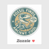Fossiel vindt oude koele T-Rex-archeologie Sticker (Vel)
