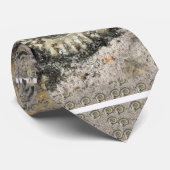 fossiele achtergrond stropdas (Opgerold)