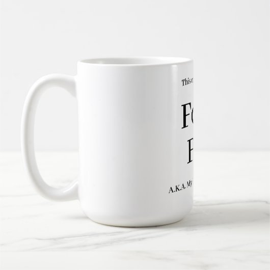 Fossiele brandstof 15oz. Mok (Links)