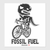 Fossiele brandstof sticker (Vel)