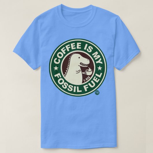 FOSSIELE BRANDSTOF T-SHIRT (Design voorkant)