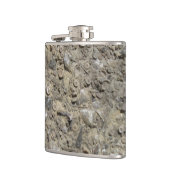 Fossiele hasj kalksteen geologie heupfles (Links)