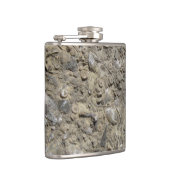 Fossiele hasj kalksteen geologie heupfles (Rechts)