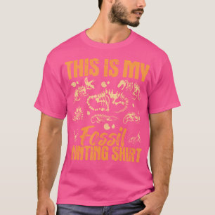Fossiele jacht - Dinosaur Botten Paleontoloog Pal T-shirt