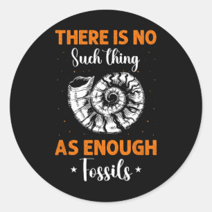 Fossiele jacht Essentials Hunter Ronde Sticker