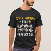 Fossiele jacht Fossielen Paleontologie Paleontoloo T-shirt (Voorkant)
