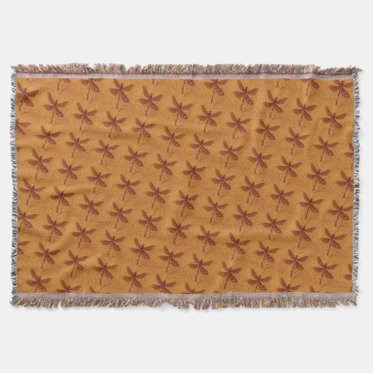 fossiele libel deken (Voorkant)