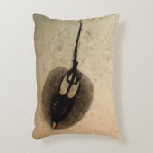 Fossiele prehistorische stralen en vis accent kussen (Voorkant(Verticaal))