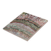 Fossiele stromatolites tegeltje (Zijkant)