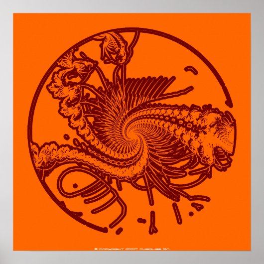 Fossiele ver. 2 poster (Voorkant)