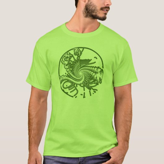 Fossiele ver. 4 t-shirt (Voorkant)