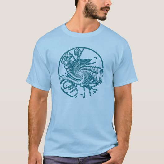 Fossiele ver. 5 t-shirt (Voorkant)