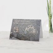 Fossiele verjaardagskaart kaart (Voorkant)