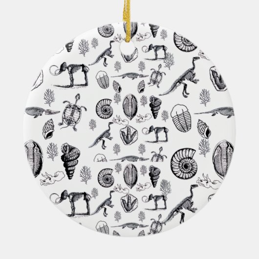 Fossielen Keramisch Ornament (Achterkant)