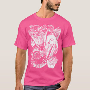 Fossielenjager Paleontoloog Fossielen jagen T-shirt