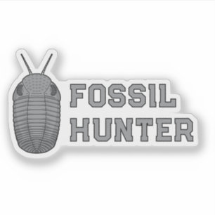 Fossielenjager Trilobiet Sticker