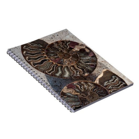 Fossil Ammonite Notitieboek (Rechterzijde)