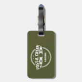 Fossil Creek Arizona Kayaking Bagagelabel (Achterkant verticaal)