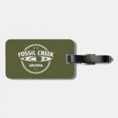 Fossil Creek Arizona Kayaking Bagagelabel (Achterkant horizontaal)
