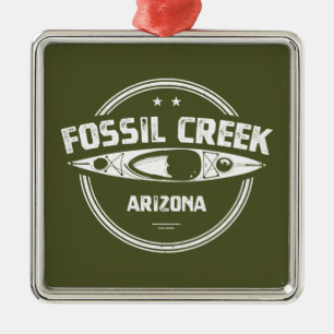 Fossil Creek Arizona Kayaking Metalen Ornament