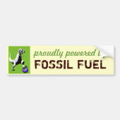 Fossil Fueled Bumpersticker (Voorkant)