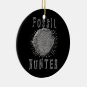 Fossil Hunter Fossil Hunting Paleontologist Keramisch Ornament (Rechts)