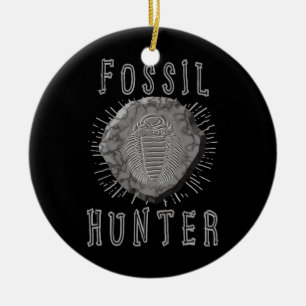 Fossil Hunter Fossil Hunting Paleontologist Keramisch Ornament