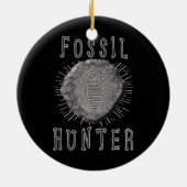 Fossil Hunter Fossil Hunting Paleontologist Keramisch Ornament (Achterkant)