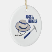 Fossil Hunter Keramisch Ornament (Rechts)