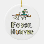Fossil Hunter Keramisch Ornament (Achterkant)