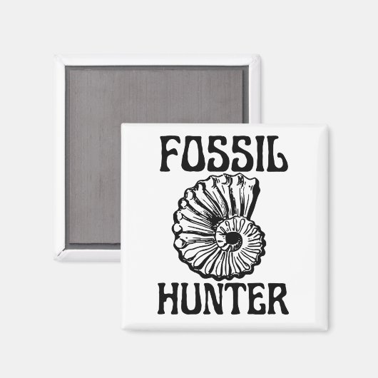 Fossil Hunter Magneet (Voorkant / Achterkant)