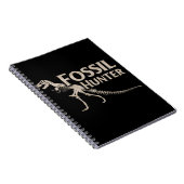 Fossil Hunter Paleontology Dinosaur Fossils Notitieboek (Rechterzijde)