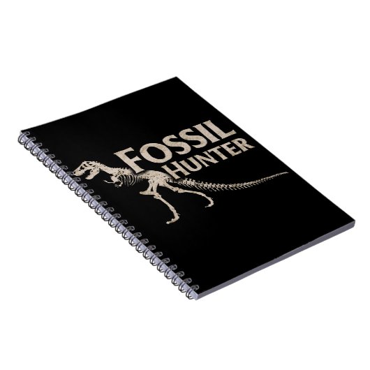 Fossil Hunter Paleontology Dinosaur Fossils Notitieboek (Rechterzijde)