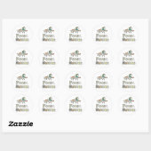 Fossil Hunter Ronde Sticker (Vel)