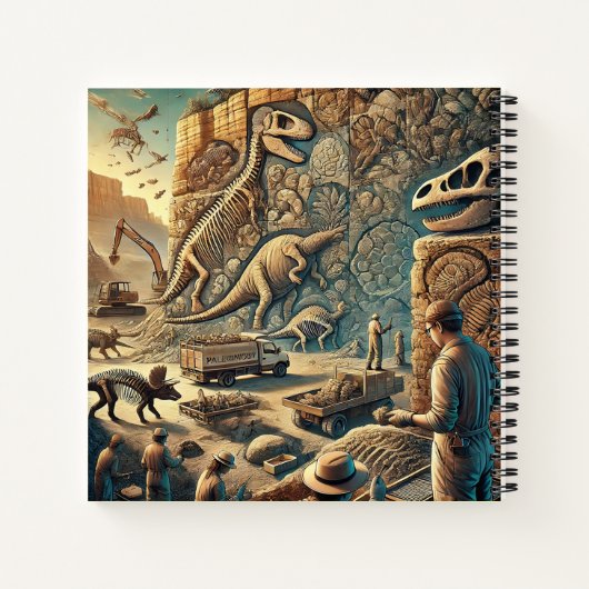 Fossil Hunter’s Logbook Notitieboek (Achterkant)