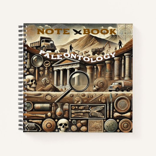 Fossil Hunter’s Logbook Notitieboek (Voorkant)