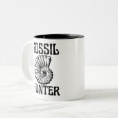 Fossil Hunter Tweekleurige Koffiemok (Voorkant links)