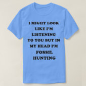 Fossil Hunting Birthday kerstcadeauPresent 1 T-shirt (Design voorkant)