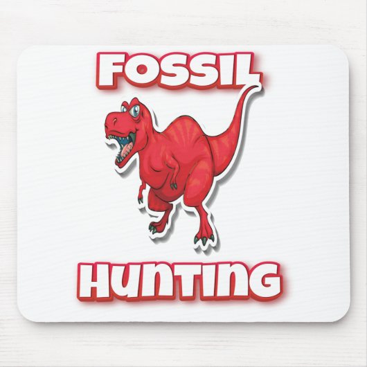 Fossil Hunting Tyrannosaurus Muismat (Voorkant)