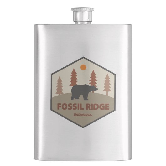 Fossil Ridge Wilderness Colorado Beer Flacon (Voorkant)