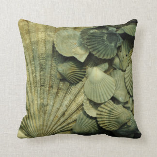Fossil Scallop Shell Collectie Pillow Kussen