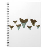 Fossil Shark Teeth Notitieboek (Voorkant)