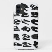 Fossil Skull-telefoontas Case-Mate iPhone Case (Achterkant)