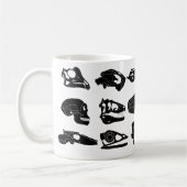 Fossil Skulls mok (Links)