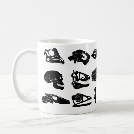 Fossil Skulls mok (Links)