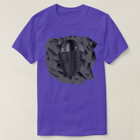 Fossil Trilobite T-shirt (Design voorkant)