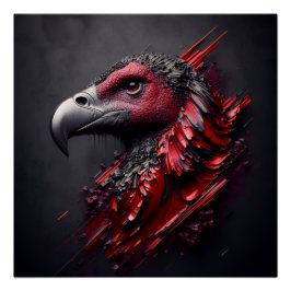 Fossilized Majesty - Een ander meesterwerk van AI Perfect Poster